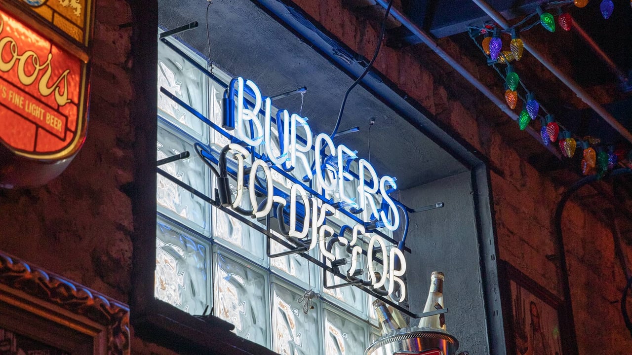 Neon sign detail